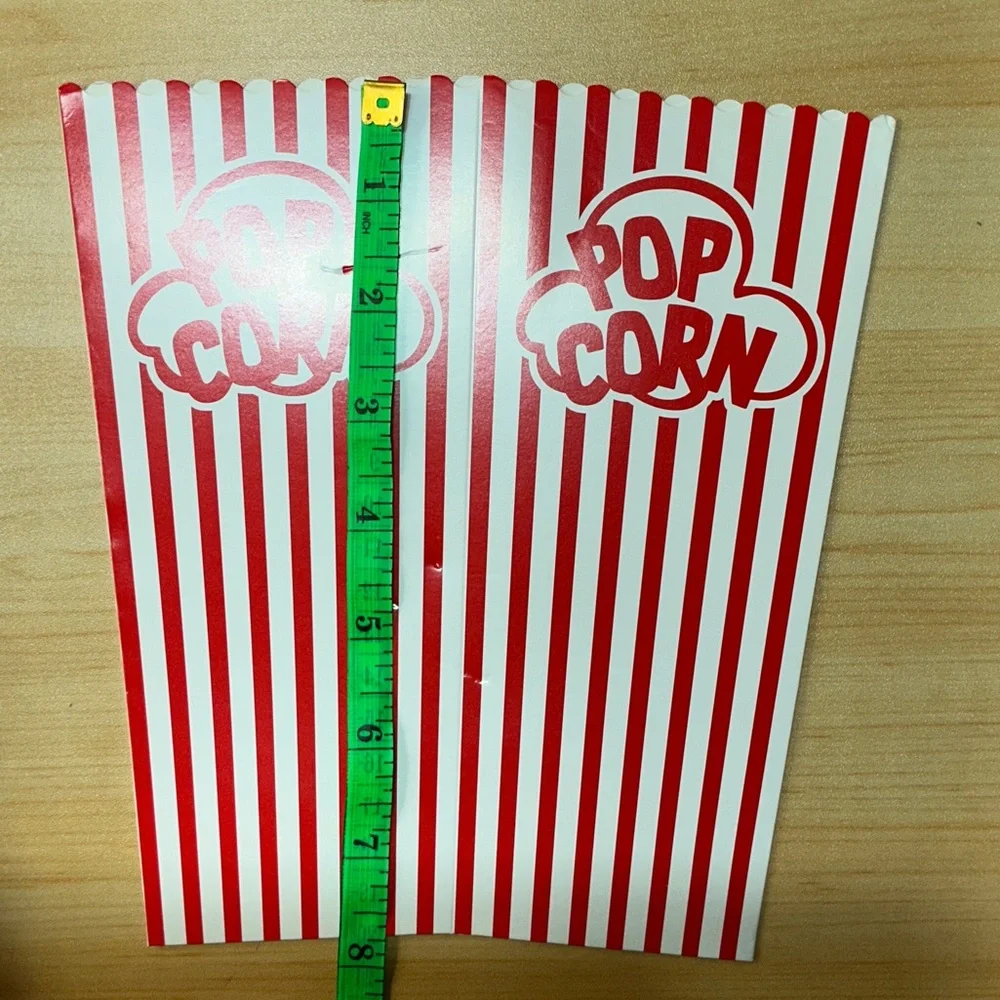 Red and White Popcorn Boxes